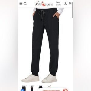 KOI NEXT GEN GOOD VIBE WOMEN'S 7-POCKET STRETCH JOGGER SCRUB PANTS
